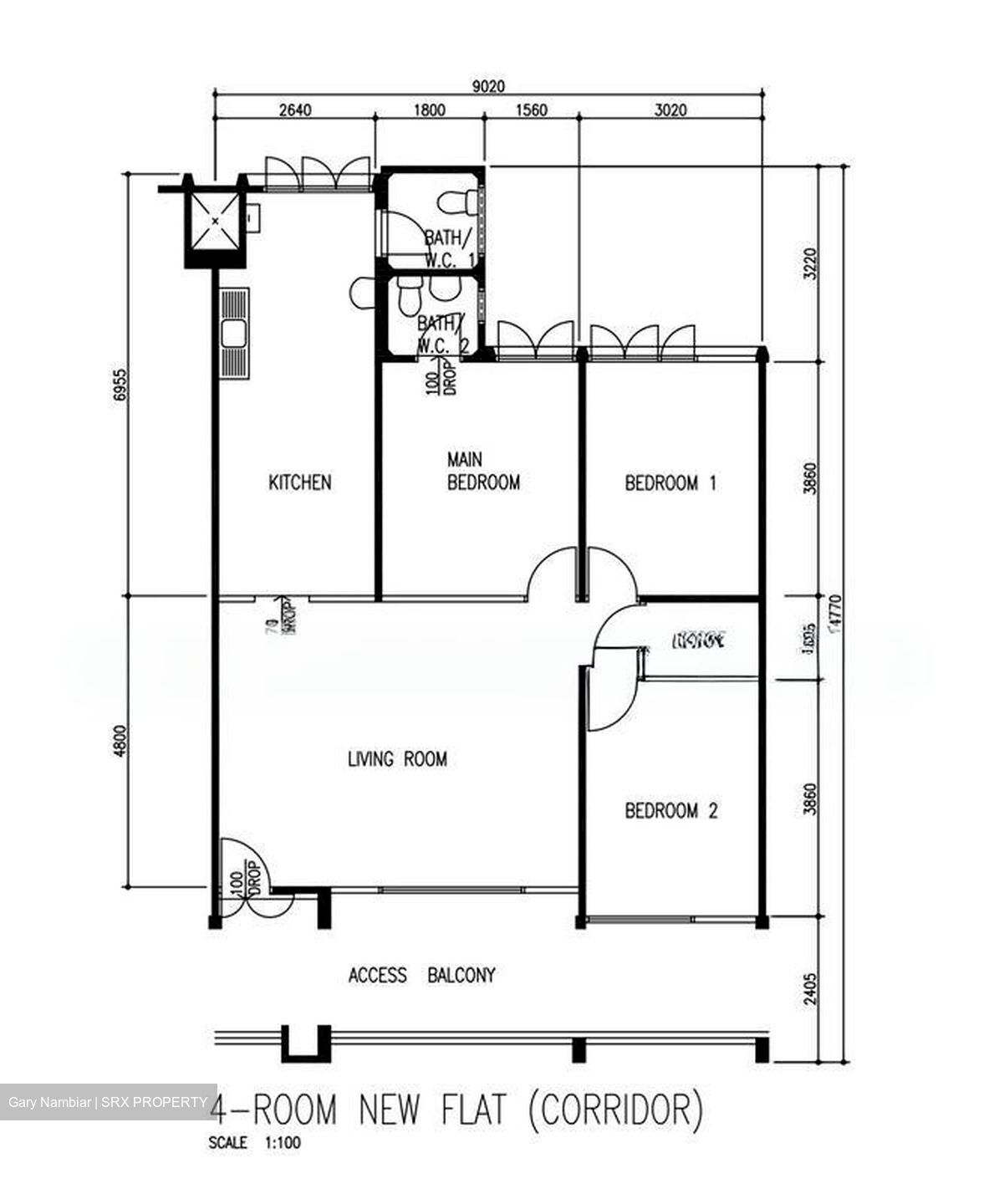 Blk 216 Yishun Street 21 (Yishun), HDB 4 Rooms #525156221